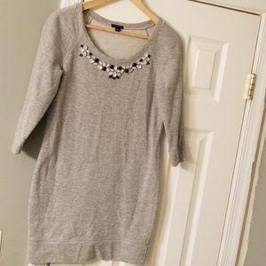 Ann Taylor Sweatshirt Dress XS